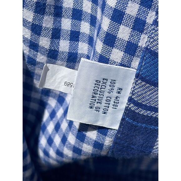 Ralph Lauren Button-Down Shirt Men's L Multicolor Plaid 100% Cotton Long Sleeves - Picture 5 of 7